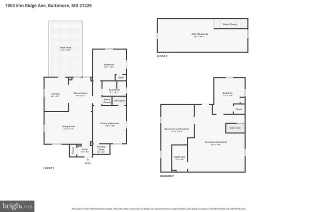 1003 ELM RIDGE AVE, Baltimore, MD 21229