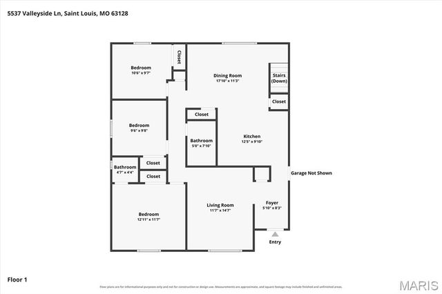 5537 Valleyside Lane, St Louis, MO 63128