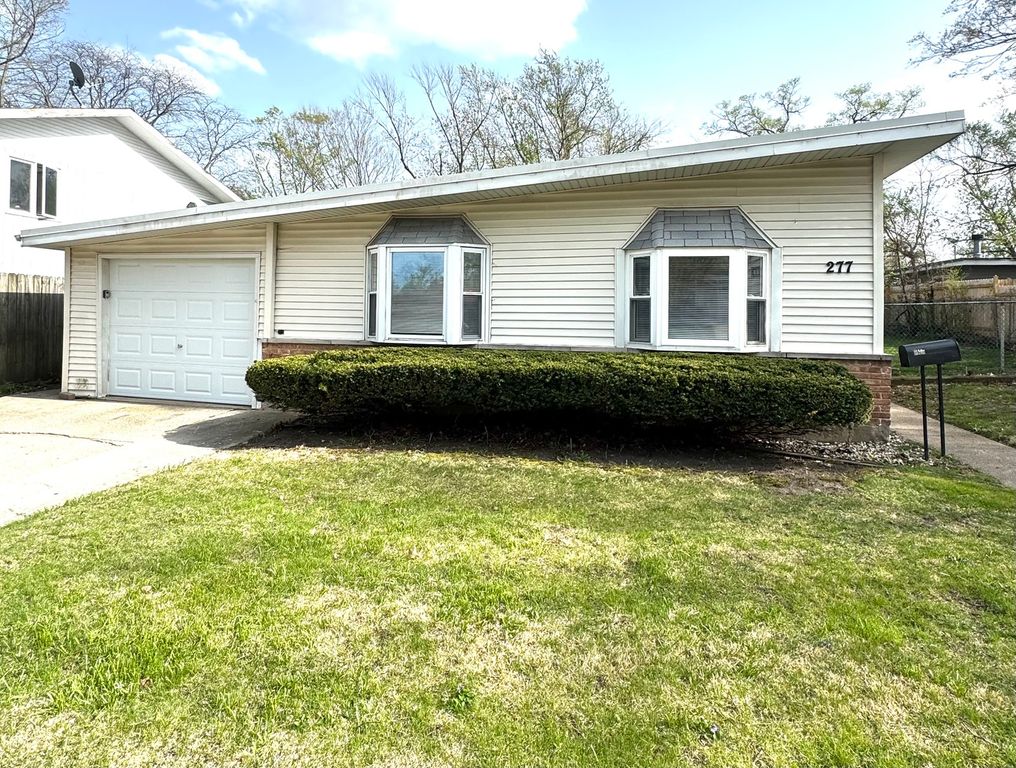 277 SOMONAUK Street, Park Forest, IL 60466