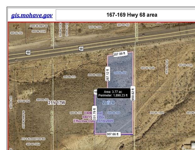 167-169 W Hwy 68 56, Golden Valley, AZ 86413