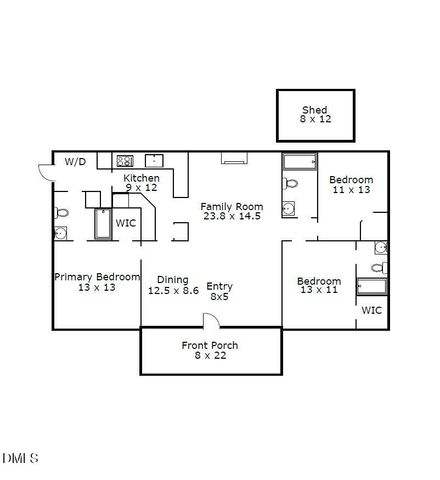 6133 Heath Hawkins Court, Willow Spring, NC 27592