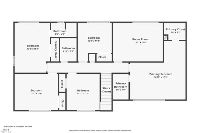 1058 Clipper DR, Hampton, VA 23669