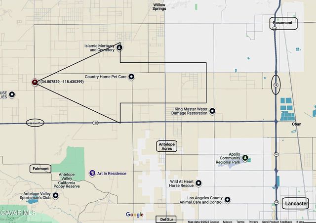 17000 W Avenue A-12, Fairmont, CA 93536