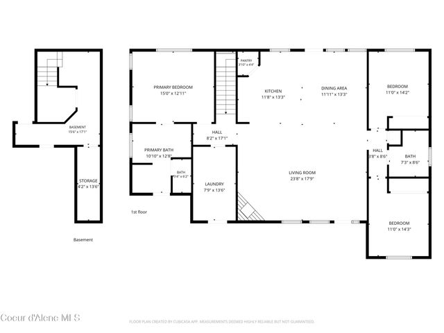 2130 E Bellamy RD, Athol, ID 83801