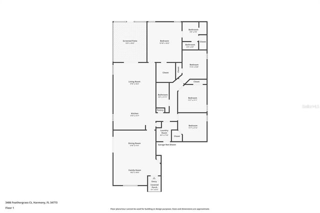 3406 FEATHERGRASS COURT, Harmony, FL 34773