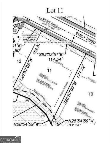 469 Emily Reed Lane LOT 11, Atlanta, GA 30342