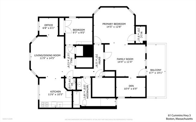 61 Cummins Hwy 3, Boston, MA 02131