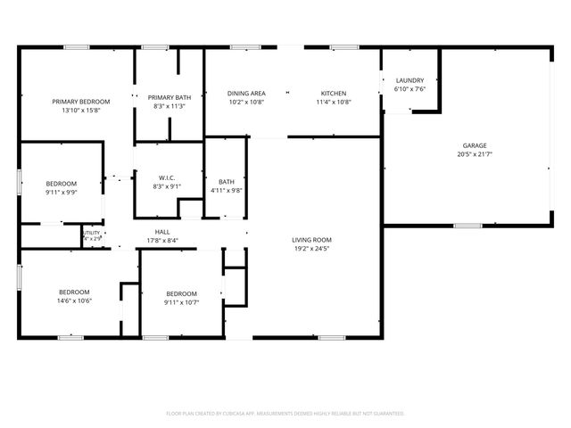 111 Melody Ln, Deridder, LA 70634