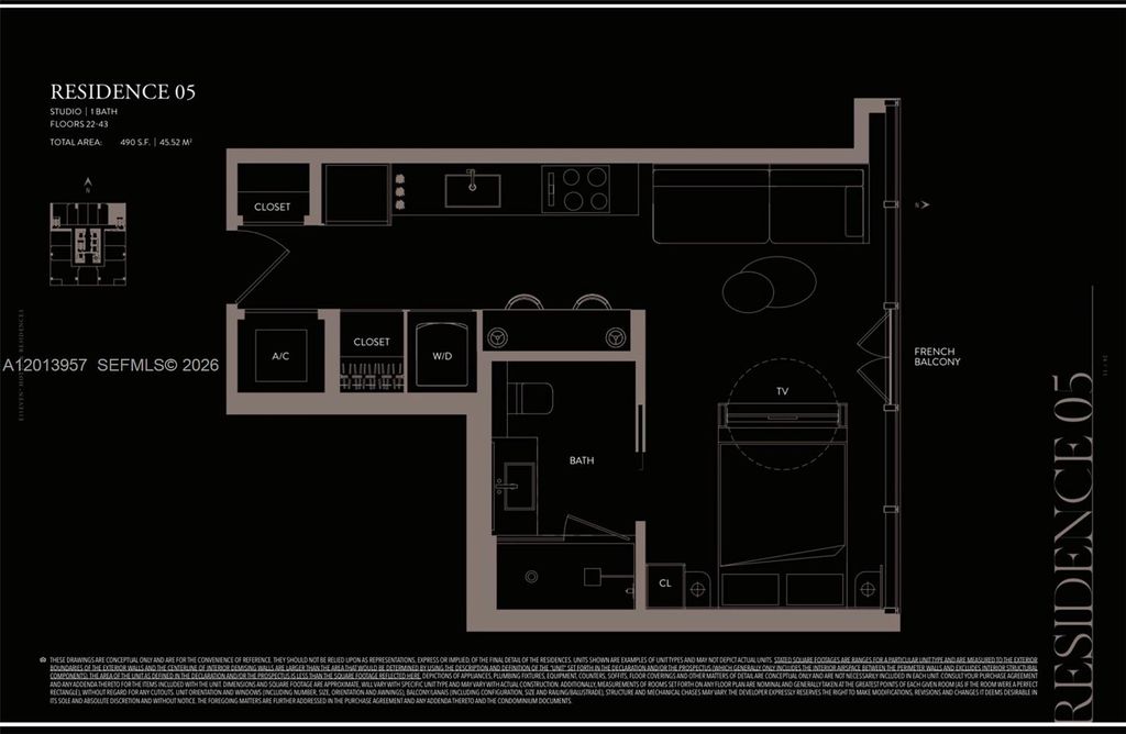 20 NE 11th Street 3705, Miami, FL 33132