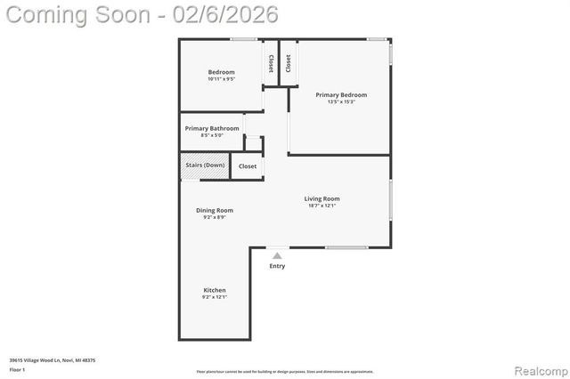 39615 Village Wood Lane, Novi, MI 48375