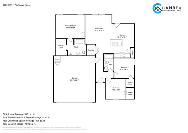 9017 NW 127th Terrace, Yukon, OK 73099