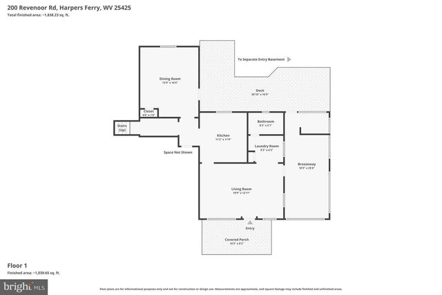 200 REVENOOR RD, Harpers Ferry, WV 25425