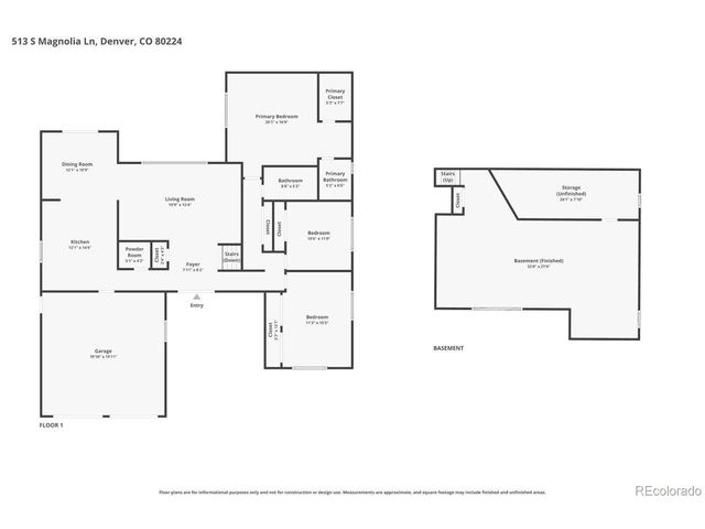 513 S Magnolia Ln, Denver, CO 80224