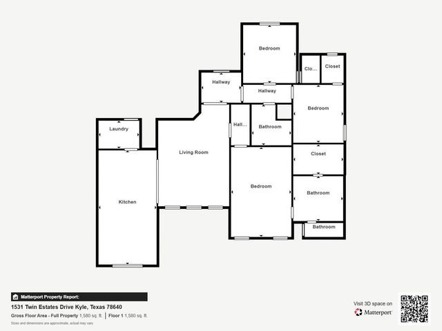 1531 Twin Estates DR, Kyle, TX 78640