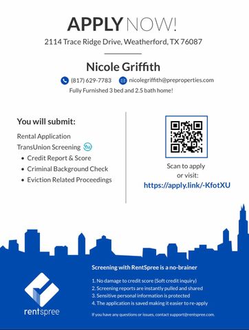 2114 Trace Ridge Drive, Weatherford, TX 76087