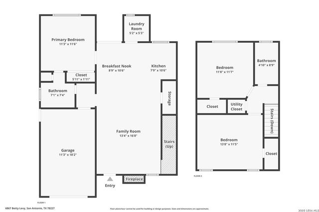 6867 BETTY LEVY, San Antonio, TX 78227