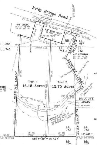 0 Kelly Bridge Road, Dawsonville, GA 30534