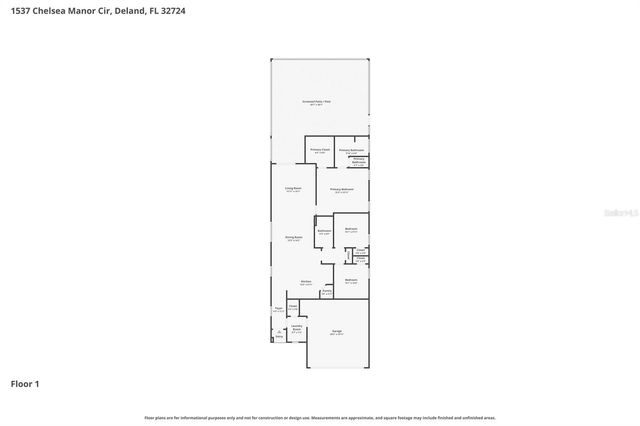 1537 CHELSEA MANOR CIRCLE, Deland, FL 32724