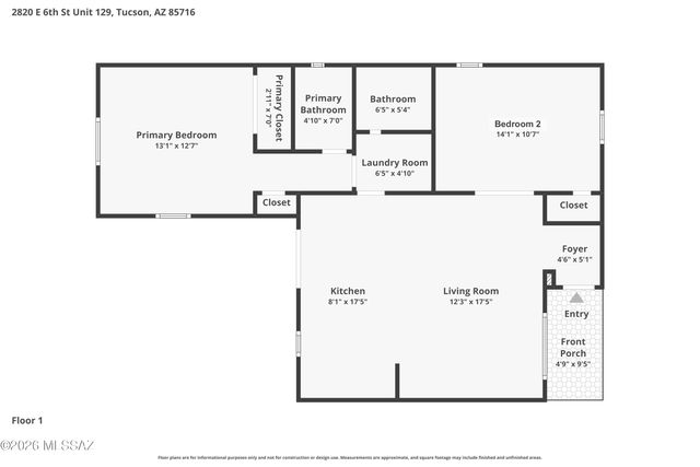 2820 E 6th St Unit 129, Tucson, AZ 85716