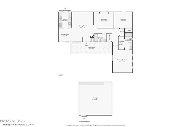 10523 E John McNair Place, Tucson, AZ 85747