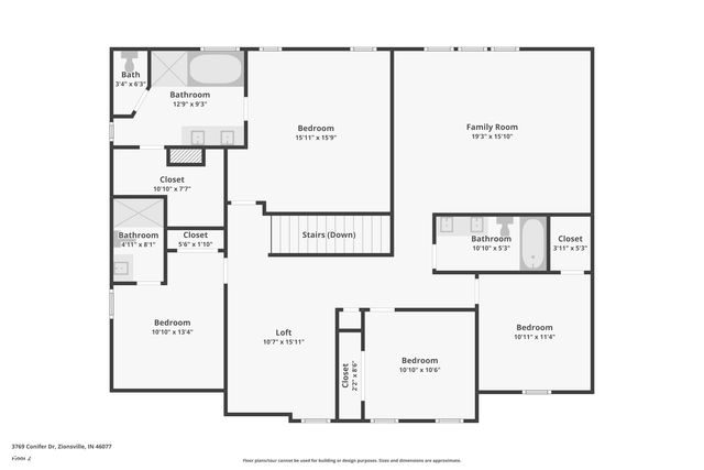 3769 Conifer Drive, Zionsville, IN 46077