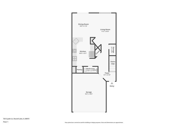 725 S Jade Lane, Round Lake, IL 60073