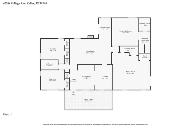 405 College Avenue, Keller, TX 76248