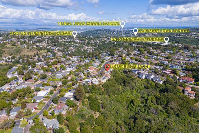 3513 Hillcrest Drive, Belmont, CA 94002
