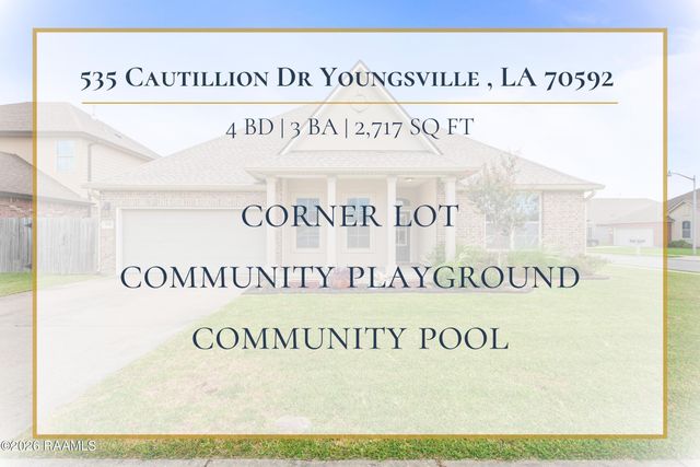 535 Cautillion Drive, Youngsville, LA 70592