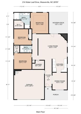 214 Water Leaf Drive, Weaverville, NC 28787