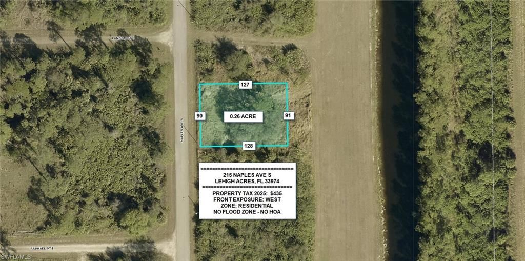 215 Naples AVE S, LEHIGH ACRES, FL 33974 — exterior
