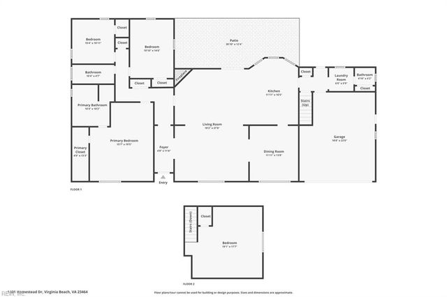 1101 Homestead DR, Virginia Beach, VA 23464