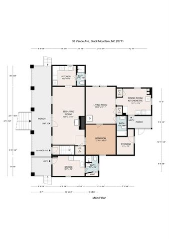 33 Vance Avenue, Black Mountain, NC 28711
