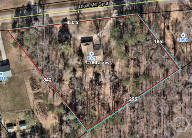 1071 Dials Mill Spur Spur, Statham, GA 30666
