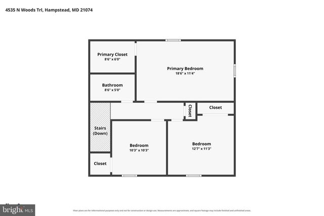 4535 N WOODS TRL, Hampstead, MD 21074