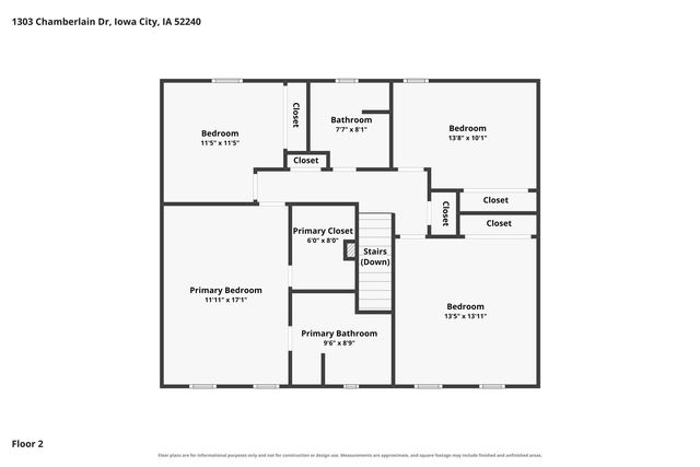 1303 Chamberlain Dr, Iowa City, IA 52240