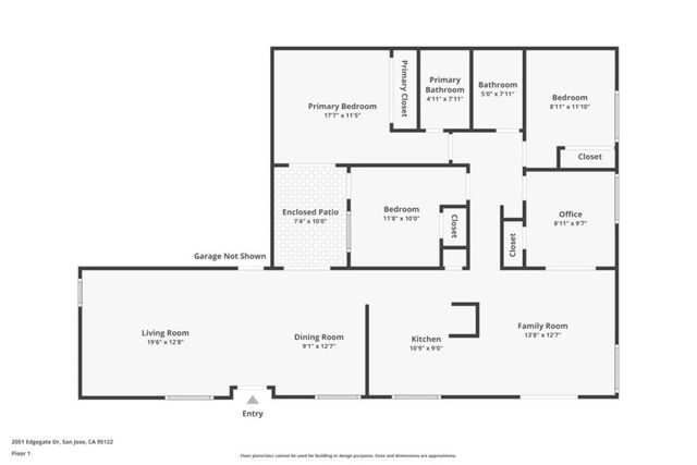 2051 Edgegate Drive, San Jose, CA 95122