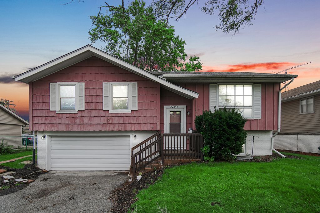 22243 Karlov Avenue, Richton Park, IL 60471 — exterior