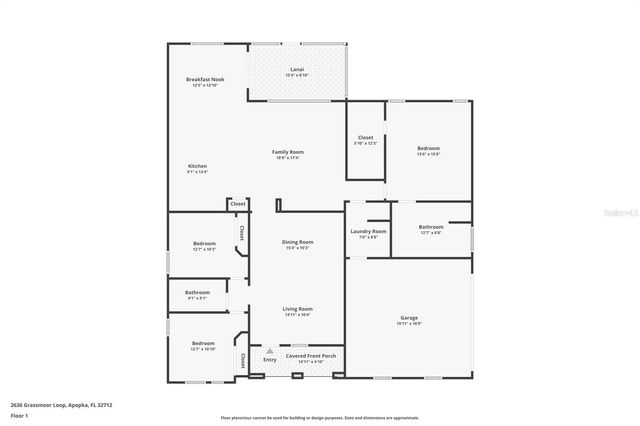 2636 GRASSMOOR LOOP, Apopka, FL 32712