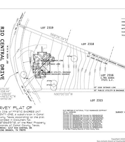 1217 RIO CENTRAL DR, Spring Branch, TX 78070