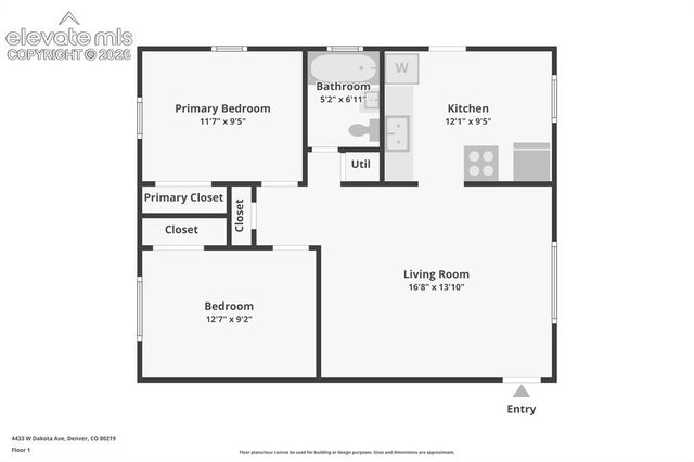 4433 W DAKOTA Avenue 4433 & 4435, Denver, CO 80219
