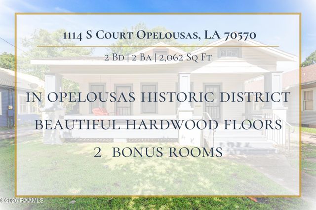 1114 S Court Street, Opelousas, LA 70570
