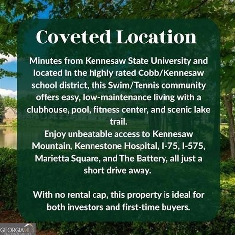 1964 Lakeshore Overlook Circle NW, Kennesaw, GA 30152