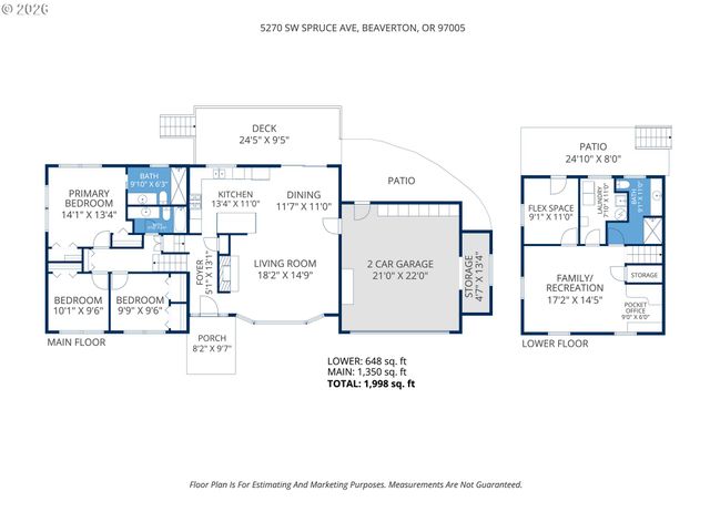 5270 Sw SPRUCE Ave, Beaverton, OR 97005