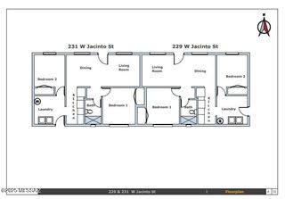229 & 231 W Jacinto Street, Tucson, AZ 85705