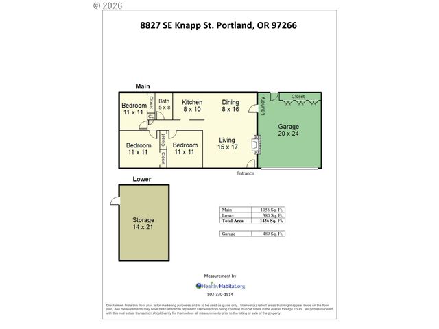 8827 Se KNAPP St, Portland, OR 97266