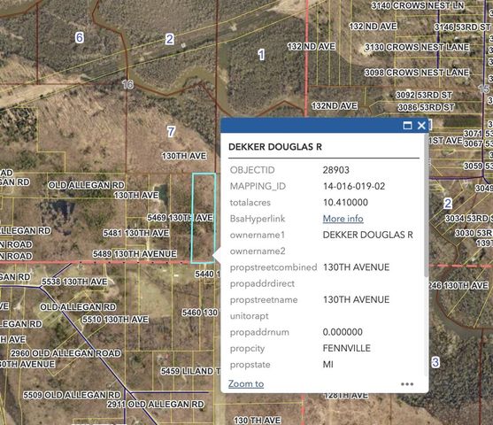 0 130th Avenue, Fennville, MI 49408