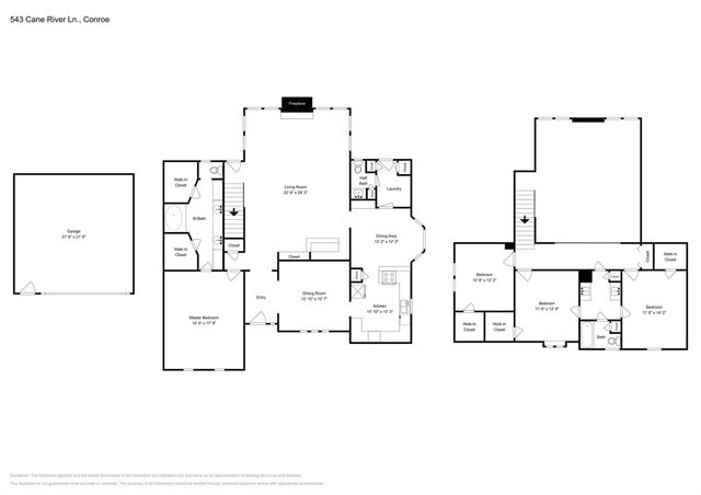 543 Cane River Lane, Conroe, TX 77302