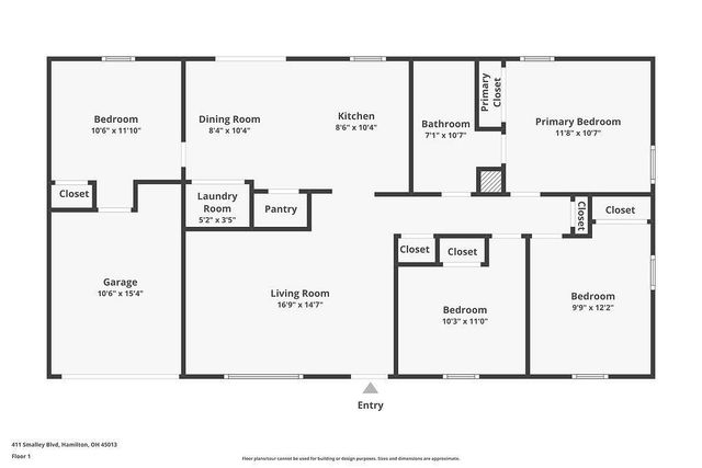 411 Smalley Boulevard, Hamilton, OH 45013