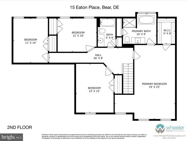 15 EATON PL, Bear, DE 19701